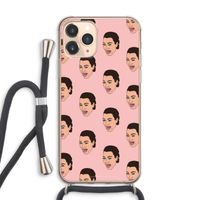 Ugly Cry Call: iPhone 11 Pro Max Transparant Hoesje met koord