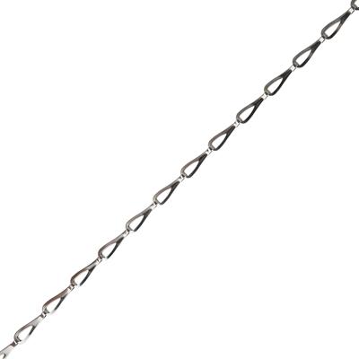 Patentketting mes 12.5x0.35mm p/m - Deltafix