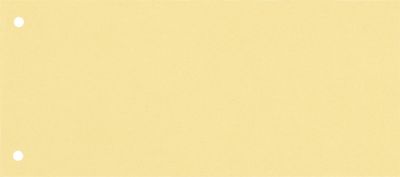 Oxford verdeelstroken 24 x 10,5 cm, 2-gaats, geel, 100 stuks
