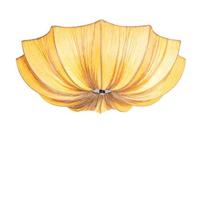 QAZQA Design plafondlamp beige 52 cm 3-lichts - Plu - thumbnail