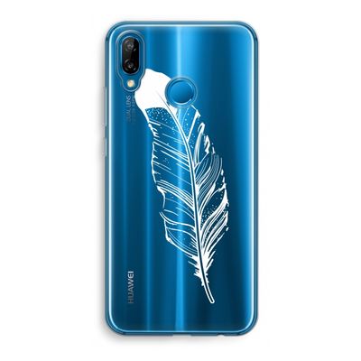 Pluim: Huawei P20 Lite Transparant Hoesje