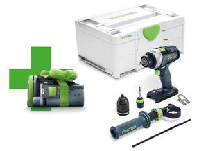 Festool TPC 18/4 I-Basic Accu Klopboormachine | Promo | + 5.0Ah accu