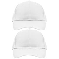 4x stuks myrtle beach baseball cap - 6-panel - voor volwassenen