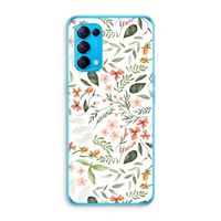 Sweet little flowers: Oppo Find X3 Lite Transparant Hoesje