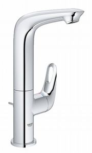 Grohe Eurostyle New L-size wastafelkraan met waste Chroom