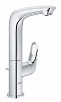 Grohe Eurostyle New L-size wastafelkraan met waste Chroom - thumbnail