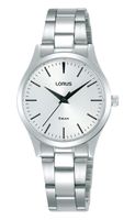 Lorus RRX77HX9 Horloge staal zilverkleurig-wit 28 mm - thumbnail