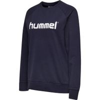 Hummel Go Cotton Logo Sweatshirt - Navy Vrouw - thumbnail