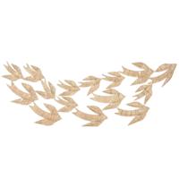 Wanddecoratie Home ESPRIT Natuurlijk Shabby Chic 126 X 5 X 40 CM Wanddecoratie Home ESPRIT Natuurlijk Shabby Chic 126 X 5 X 40 CM