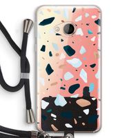 Terrazzo N°13: HTC U Play Transparant Hoesje met koord