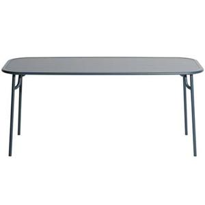 Petite Friture Week-end tuintafel 180x85 Grey Blue