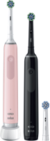 Oral-B Pro Serie 3 Zwart en Roze Duo Pack