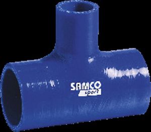 Samco Silicon T-Stuk blauw 60/25 102mm SMSTP60
