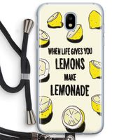 Lemonade: Samsung Galaxy J5 (2017) Transparant Hoesje met koord