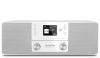 TechniSat DIGITRADIO 370 CD IR Radio DAB+, DAB, VHF (FM), Internet WiFi, Bluetooth, CD, USB, Internetradio Incl. afstandsbediening Wit - thumbnail