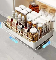 KlimPaws SlideRack - Uitschuifbare Keuken Organizer met Ladegeleider