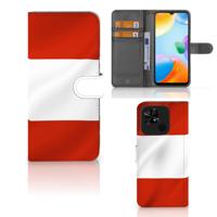 Xiaomi Redmi 10C | Bookstyle Case | Oostenrijk | Portemonnee hoesje