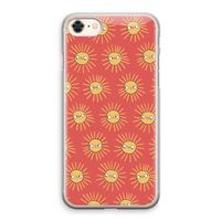 Zon: iPhone 8 Transparant Hoesje Zon: iPhone 8 Transparant Hoesje
