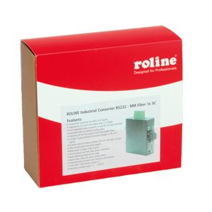 ROLINE industriële converter RS232 - multimode glasvezel, SC