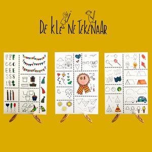 De Kleine Tekenaar ansichtkaarten