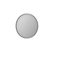 INK SP15 Spiegel - 60x4x60cm - rond - verzonken in aluminium kader - aluminium rvs geborsteld 8408563