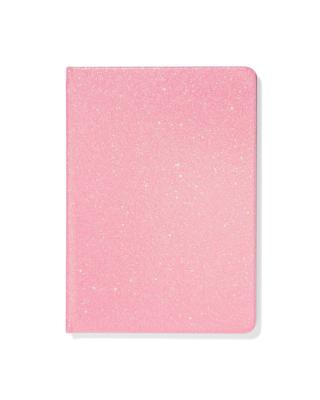 HEMA Notitieboek 21x15cm glitters roze