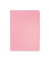 HEMA Notitieboek 21x15cm glitters roze
