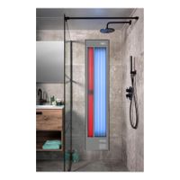 Xenz Feel Good Shower UV en infrarood 185x40x17 cm grijs