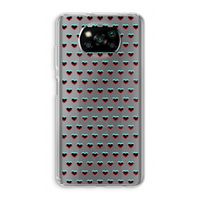 Hartjes: Xiaomi Poco X3 NFC Transparant Hoesje Hartjes: Xiaomi Poco X3 NFC Transparant Hoesje