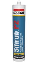 Soudal Silirub P2 | Beglazingskit | Transparant | 600 ml - 119938