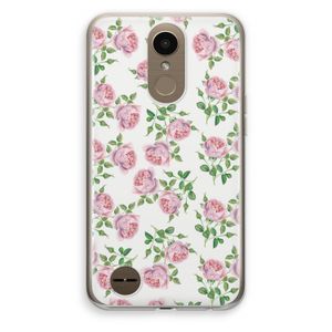 Kleine roosjes: LG K10 (2017) Transparant Hoesje