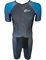 Nice Inline Suit Skeelerpak Korte Mouwen (blauw/zwart/paars) 165 / S Blauw / Zwart / Paars