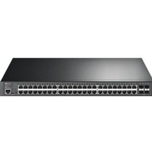 TP-LINK TL-SG3452P netwerk-switch Managed L2/L2+ Gigabit Ethernet (10/100/1000) Power over Ethernet (PoE) Zwart
