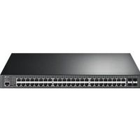 TP-LINK TL-SG3452P netwerk-switch Managed L2/L2+ Gigabit Ethernet (10/100/1000) Power over Ethernet (PoE) Zwart - thumbnail