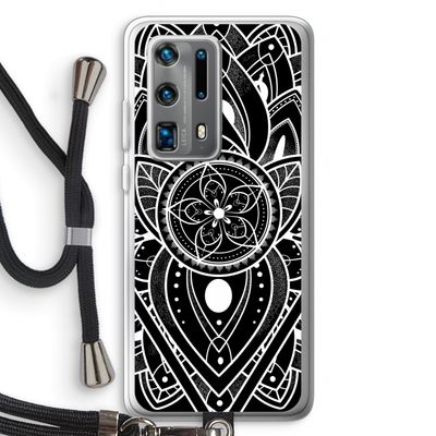 It's Complicated: Huawei P40 Pro Plus Transparant Hoesje met koord