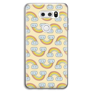 Regenboog: LG V30 Transparant Hoesje