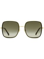 Jimmy Choo Eyewear Jayla square-frame sunglasses - Or - thumbnail