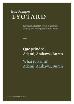 Que peindre? / what to paint? (Hardback)