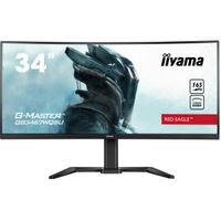 iiyama G-MASTER GB3467WQSU-B5 computer monitor 86,4 cm (34") 3440 x 1440 Pixels UltraWide Quad HD LED Zwart - thumbnail