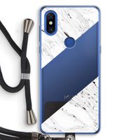 Biggest stripe: Xiaomi Mi Mix 3 Transparant Hoesje met koord