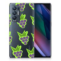 OPPO Find X3 Neo Siliconen Case Druiven