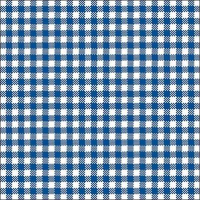 Ambiente Vichy Blue papieren servetten