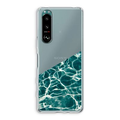 Weerkaatsing water: Sony Xperia 5 III Transparant Hoesje