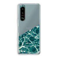 Weerkaatsing water: Sony Xperia 5 III Transparant Hoesje