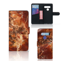 LG G8s Thinq Bookcase Marmer Bruin - thumbnail