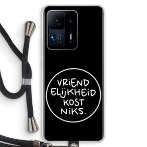 Vriendelijkheid: Xiaomi Mi Mix 4 Transparant Hoesje met koord