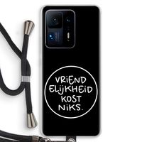 Vriendelijkheid: Xiaomi Mi Mix 4 Transparant Hoesje met koord