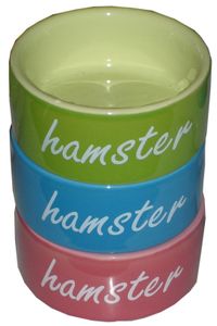 Hamster eetbak steen groen diameter 8 cm - Gebr. de Boon