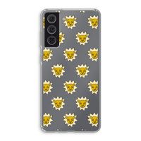 Leeuwenkoppen: Samsung Galaxy S21 FE Transparant Hoesje