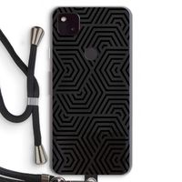 Magic pattern: Pixel 4a 5G Transparant Hoesje met koord Magic pattern: Pixel 4a 5G Transparant Hoesje met koord